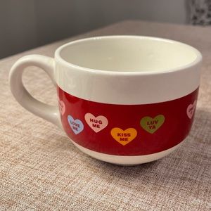 Valentines candy mug